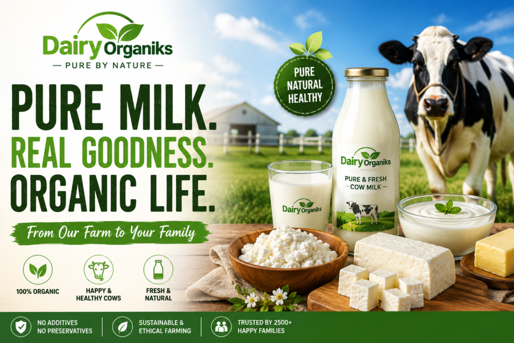 Why Pure Organic Dairy Matters: The Dairy Organiks Promise