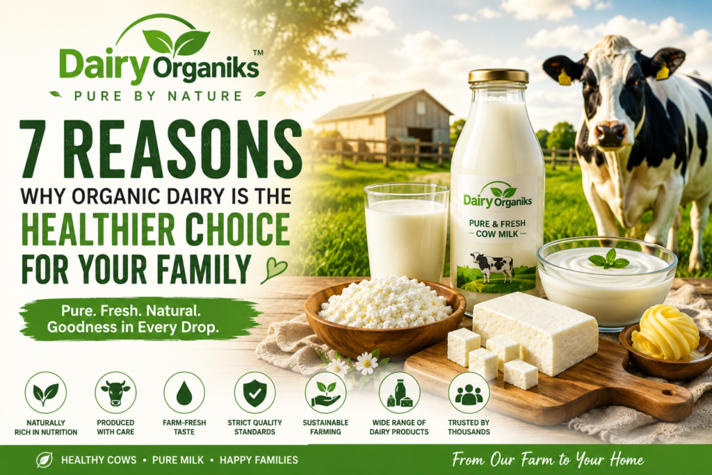 7 Reasons Why Organic Dairy Is the Healthier Choice for Your Family